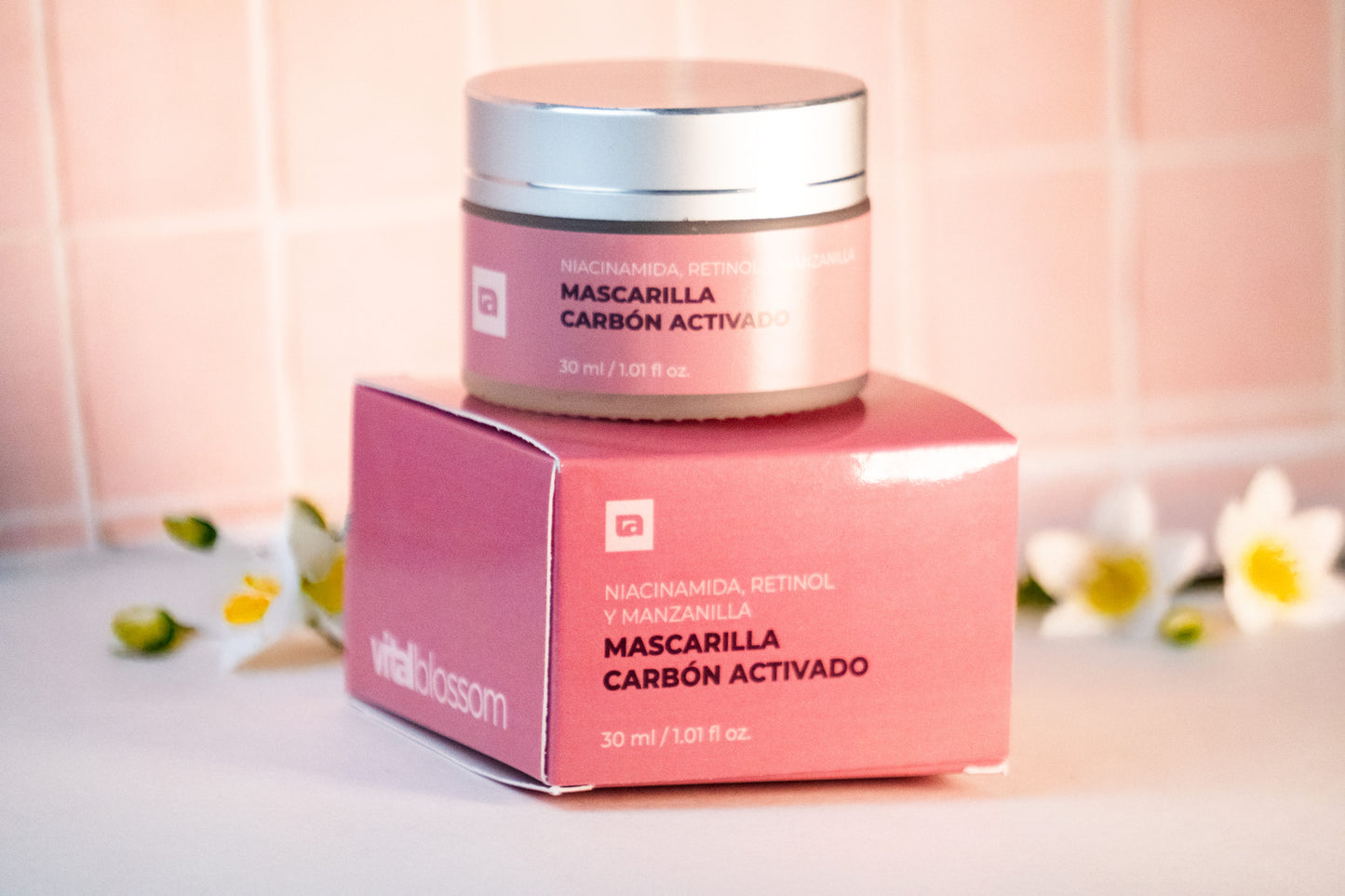 Mascarilla Carbón Activado