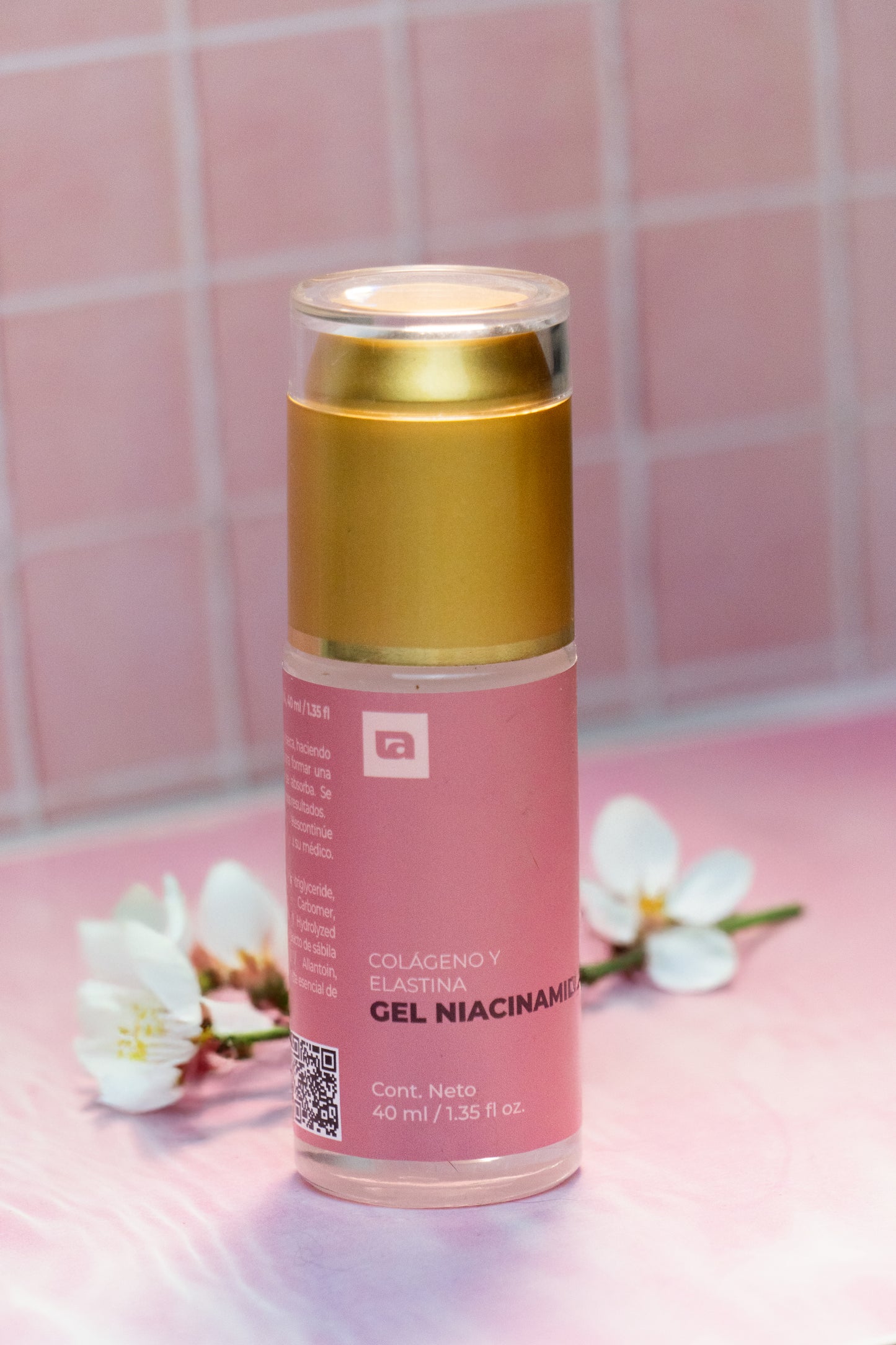 Gel Niacinamida, Colágeno y Elastina