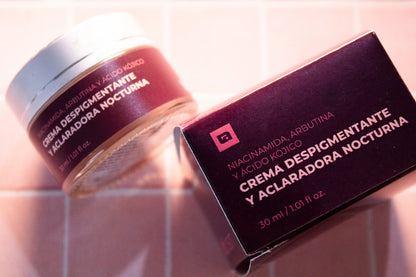 Crema Despimegtante y Aclaradora